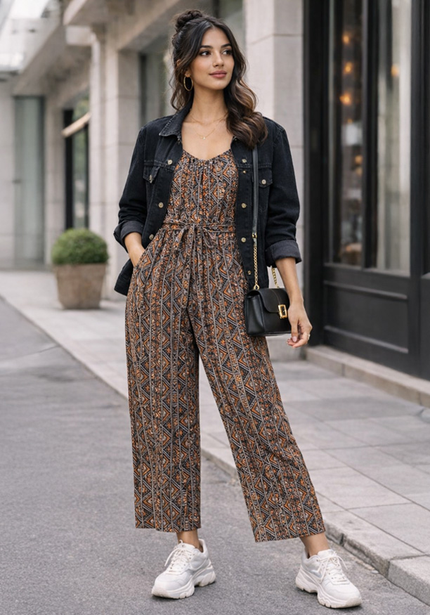 NESSA STRAPPY JUMPSUIT